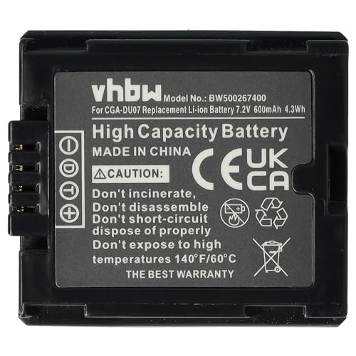 Batteria 600mAh (7.2V) compatibile con PANASONIC