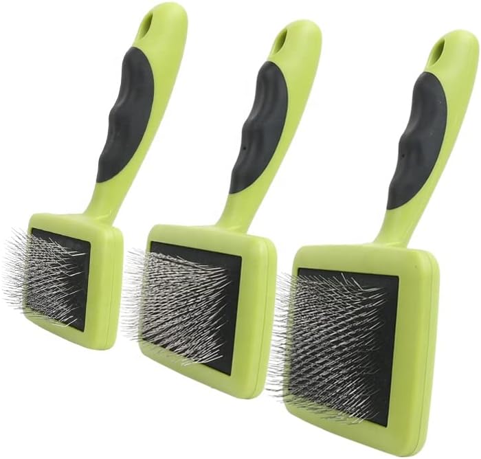 Extra Long Pin Slicker Brush For Large Dog Matted Hair, Grooming