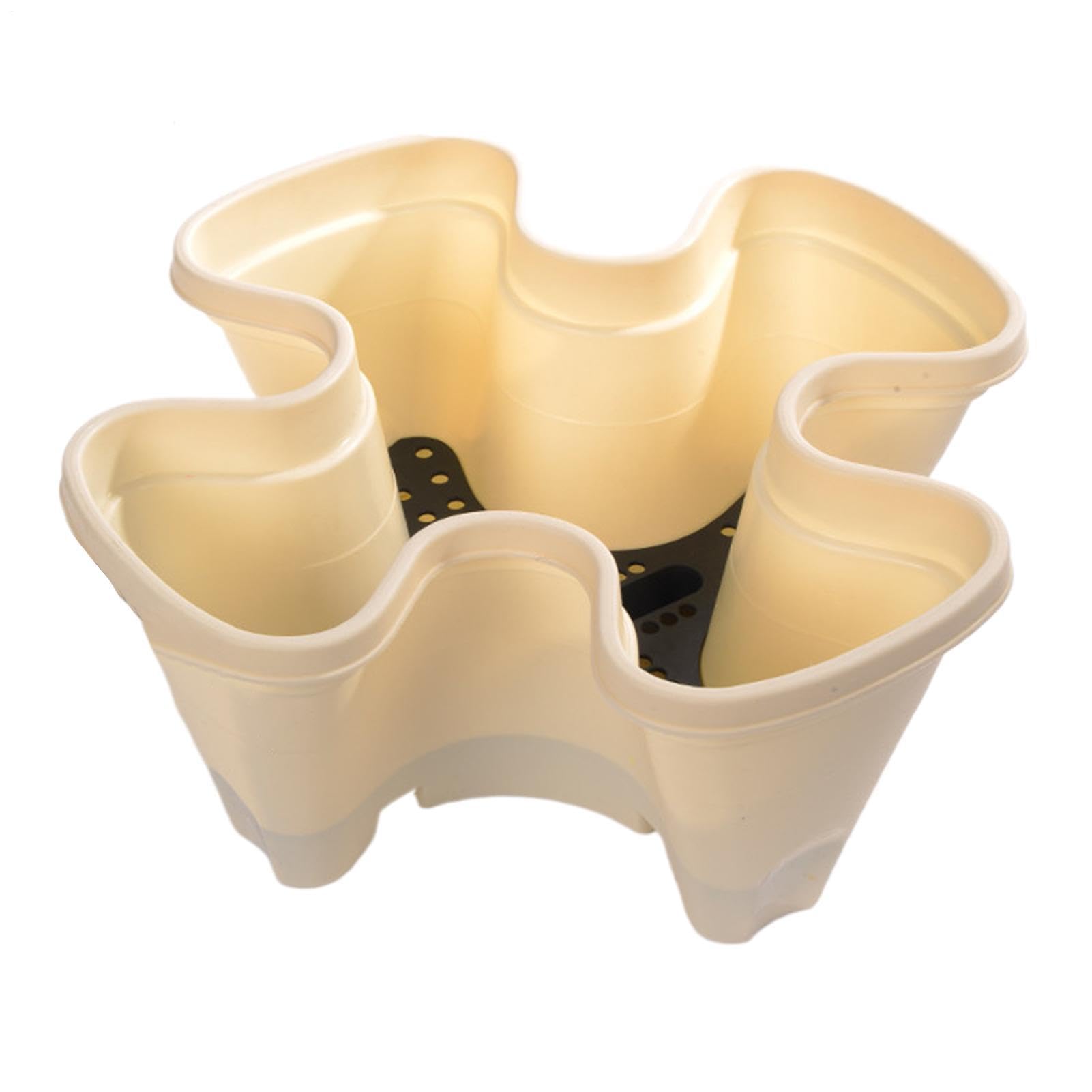 Pot de fleurs 3D en résine au design créatif et durable
