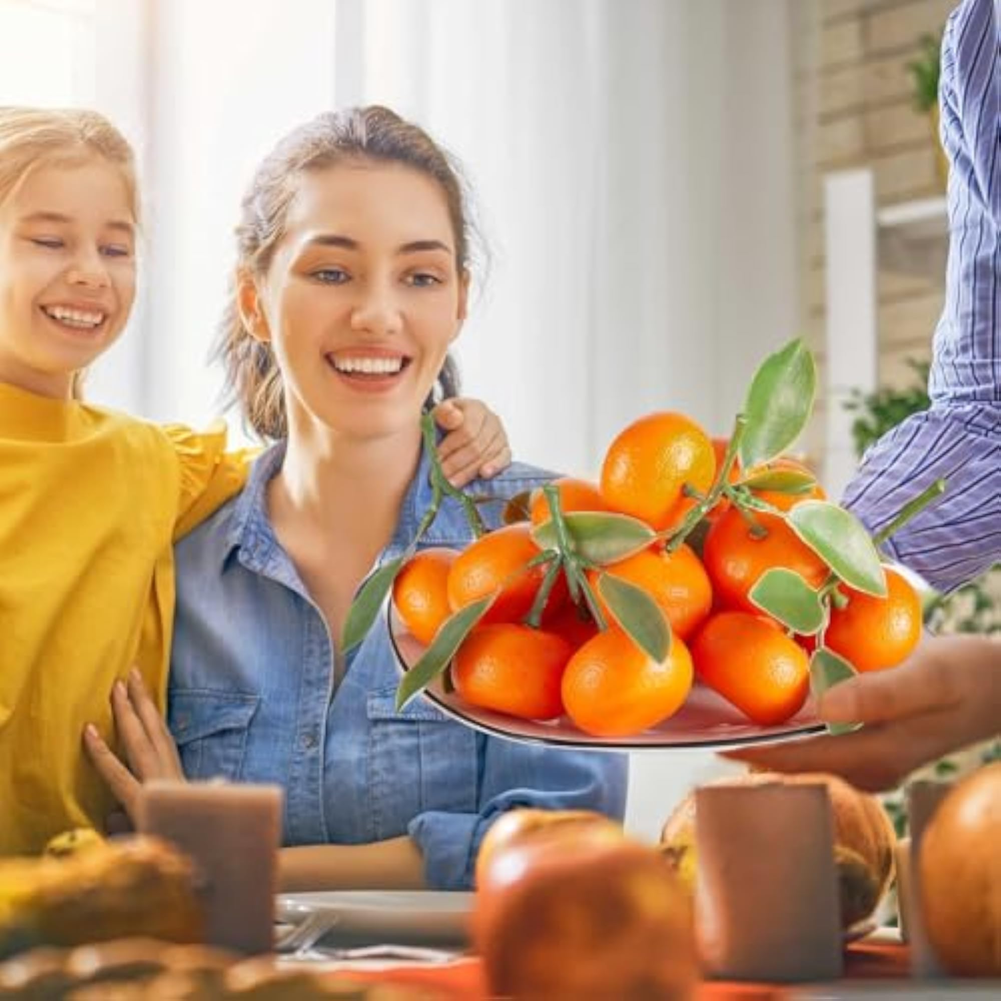 Artificial Mini Orange Simulation for Kitchen Decor