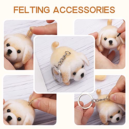 Image of QMNNMA Needle Felting Kit for Beginners, Labrador Wool Felting Kit