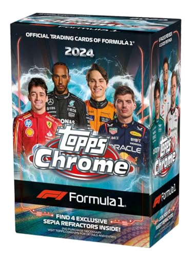 Topps 2024 Chrome Formula 1 24-Card Blaster Box