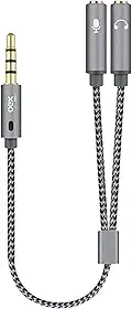 OEX Cabo De Audio (P3 P2), Conexão P3 (Macho) E P2 (Fêmea, Para Áudio E Mic)