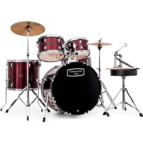 Mapex Tornado III 55,88 cm Rock tambor para impresora a Fusion | Rojo