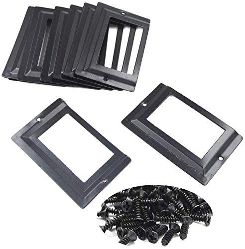 circe-eu - Etiquetas para archivador de Oficina (80 x 51 mm, 10 Unidades), Color Negro