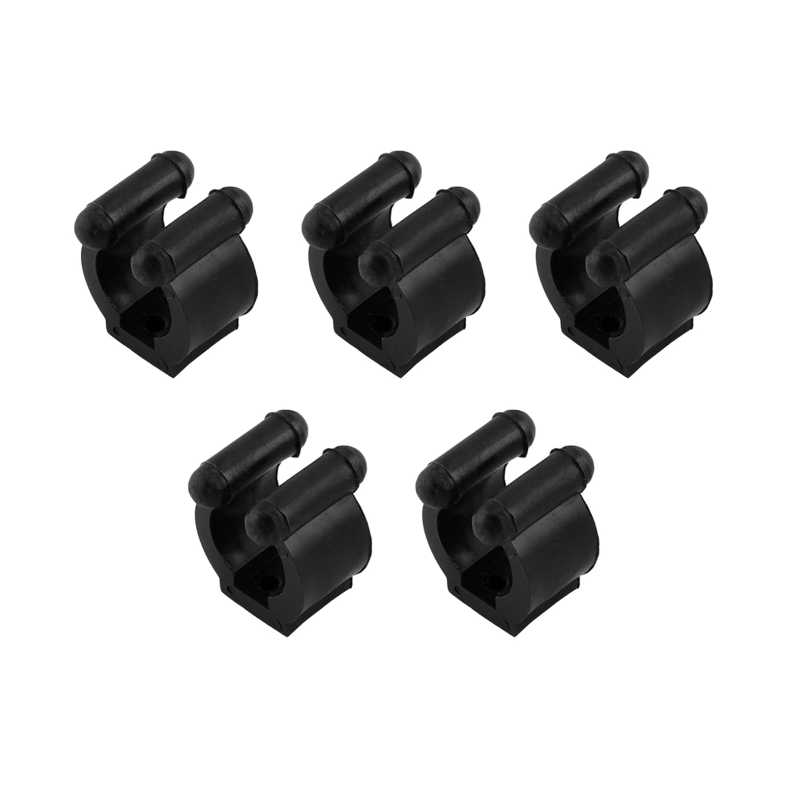 Kalttoy 5Pcs Portable Fishing Rod Clip Fishing Poles Storage Rack Clamps Holder Billiards Snookers Cue Locating Clip Holder Billiards Snookers Cue Locating