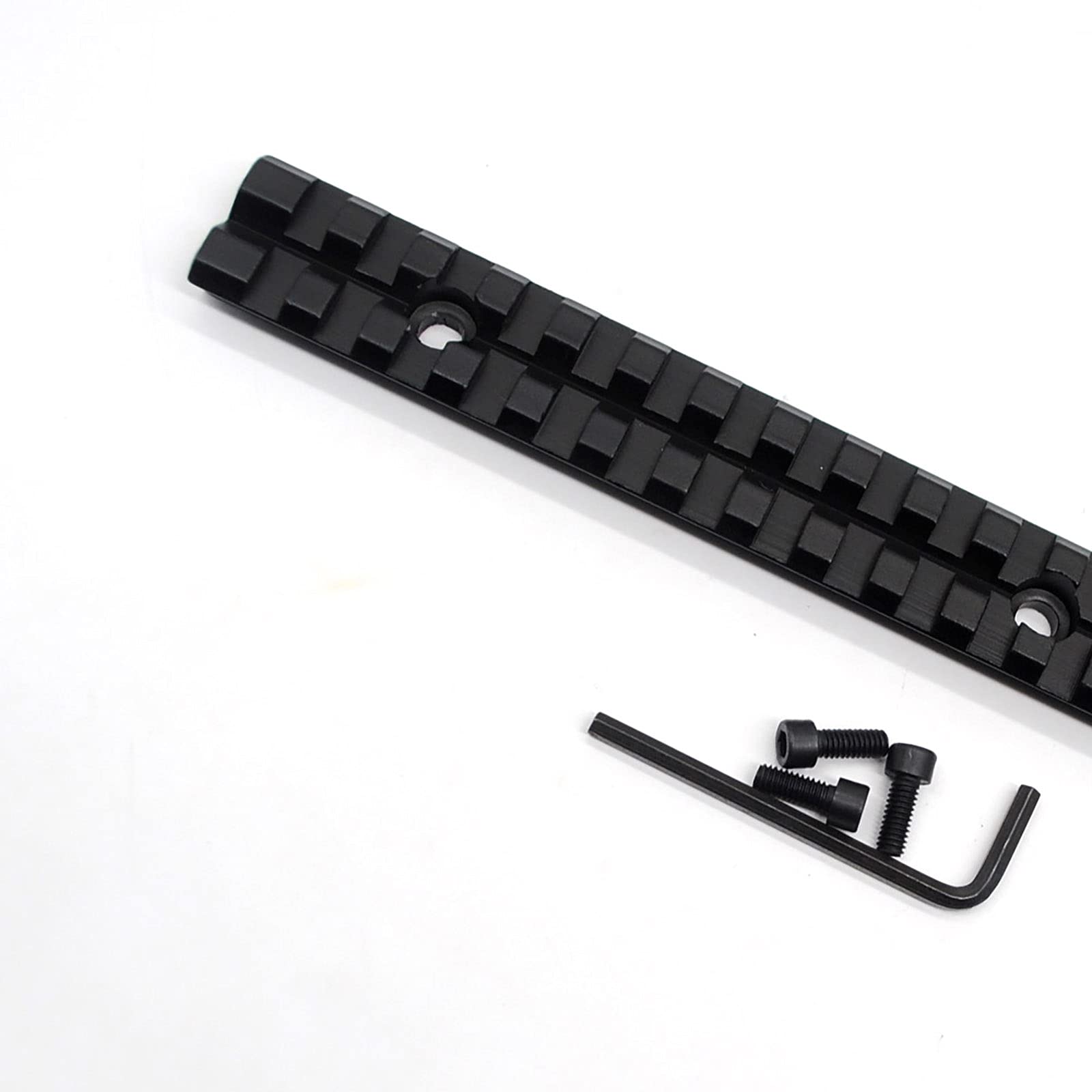 TRIROCK Multi slots Base Tactical Rifle Scope 20mm width Mount 230mm length Durable Weaver Picatinny Rail - Image 3