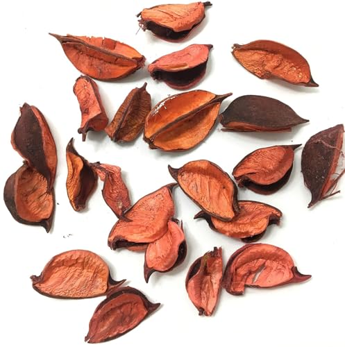 Image of Decorative Vanilla Scented Dried Flowers Home Fragrance Sachet of Petal Potpourri Bags (Orange, 130gm)