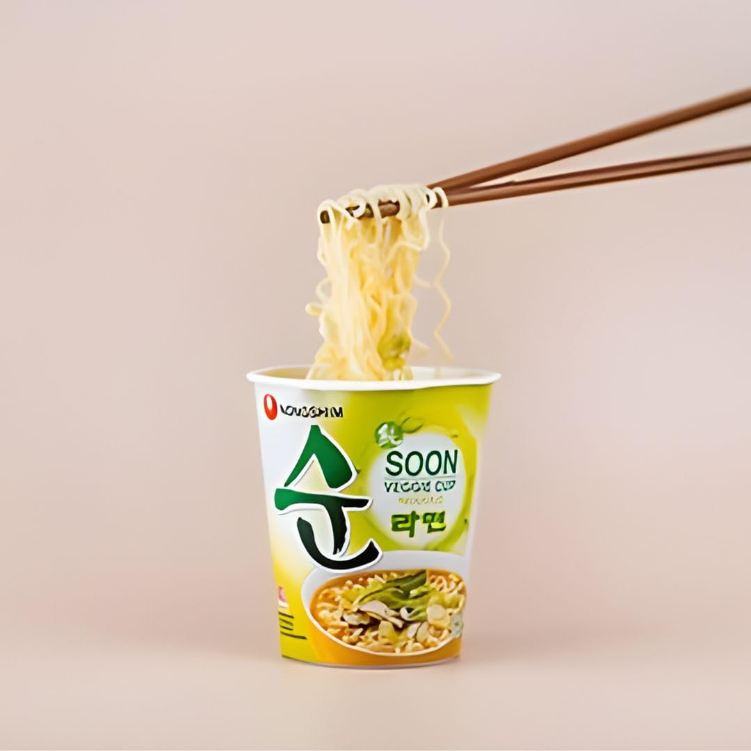 Caja Soon Veggie Ramen Cup 67g (Pack de 12)