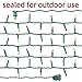 GLOWNOVA Green Wire,Multicolor,Incandescent Bulb 100 Mini String Lights for Indoor Christmas Tree Garland Birthday Wedding Party Festival Decoration