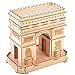 LODIY 3D Puzzle en Bois - 95 Pcs Arc de Triomphe Puzzle 3D en Bois - Laser Coupe Assemblage Puzzle Jouet Cadeau pour Enfant Adulte