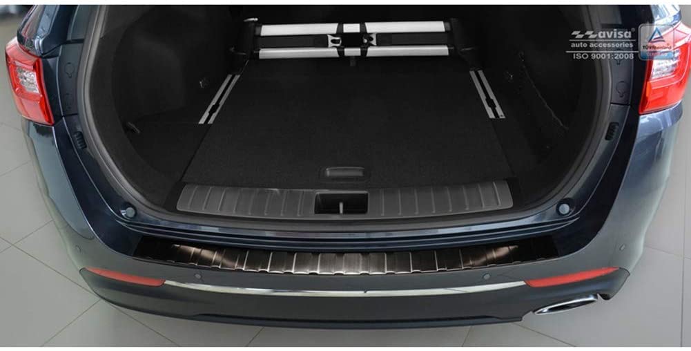 DYTWXG Auto in Acciaio Inox Paraurti Posteriore Protector per Kia Optima Combi 2016, Tronco Strisce Decorative di Protezione Piastra di Copertura Styling Accessori