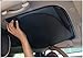 2pcs Foldable Sunroof Shade Sunshade Heat Isolate fit for Mini Cooper, Clubman & Countryman R56 All Years Black