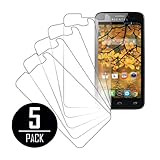 Empire Mpero Collection Screen Protector for Alcatel One Touch Fierce 7024W - Clear (Pack of 5)