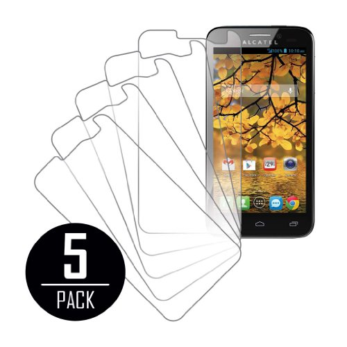 Empire Mpero Collection Screen Protector for Alcatel One Touch Fierce 7024W - Clear (Pack of 5)