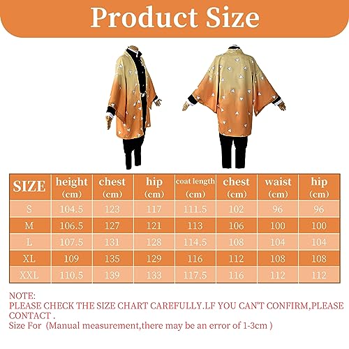 Jiumaocleu Agatsuma Zenitsu Cosplay Costume Outfit Anmie