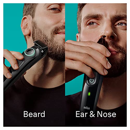 Image of Braun All-in-One Style Kit Series 3 3450, 5-in-1 Trimmer for Men with Beard Trimmer, Ear & Nose Trimmer, Hair Clippers & More, Ultra-Sharp Blade, 40 Length Settings and Washable