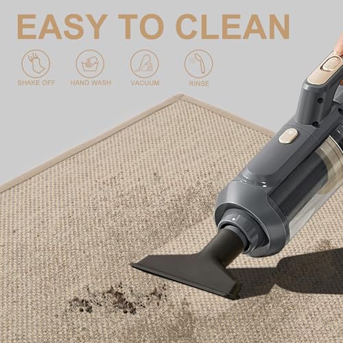 LEKEEPGO Tappeto Cucina Antiscivolo Lavabile 43x150cm, Assorbente Tappetino Tappeti Cucina Lavabile, Tappeto Passatoia per Corridoio, Lavanderia, Torta Corritore, Beige - immagine 5