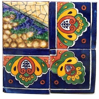 Fine Crafts Imports Volcano Clay Talavera Tile Mural