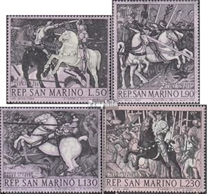 Prophila Collection San Marino 1968 Uccello Gemälde Briefmarken