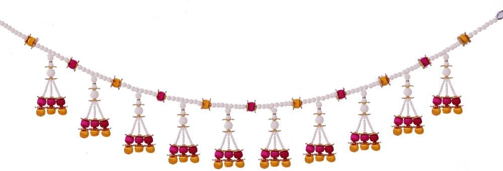 Creativity Centre Multicolor Beads Latkan N Pearl Door Hanging