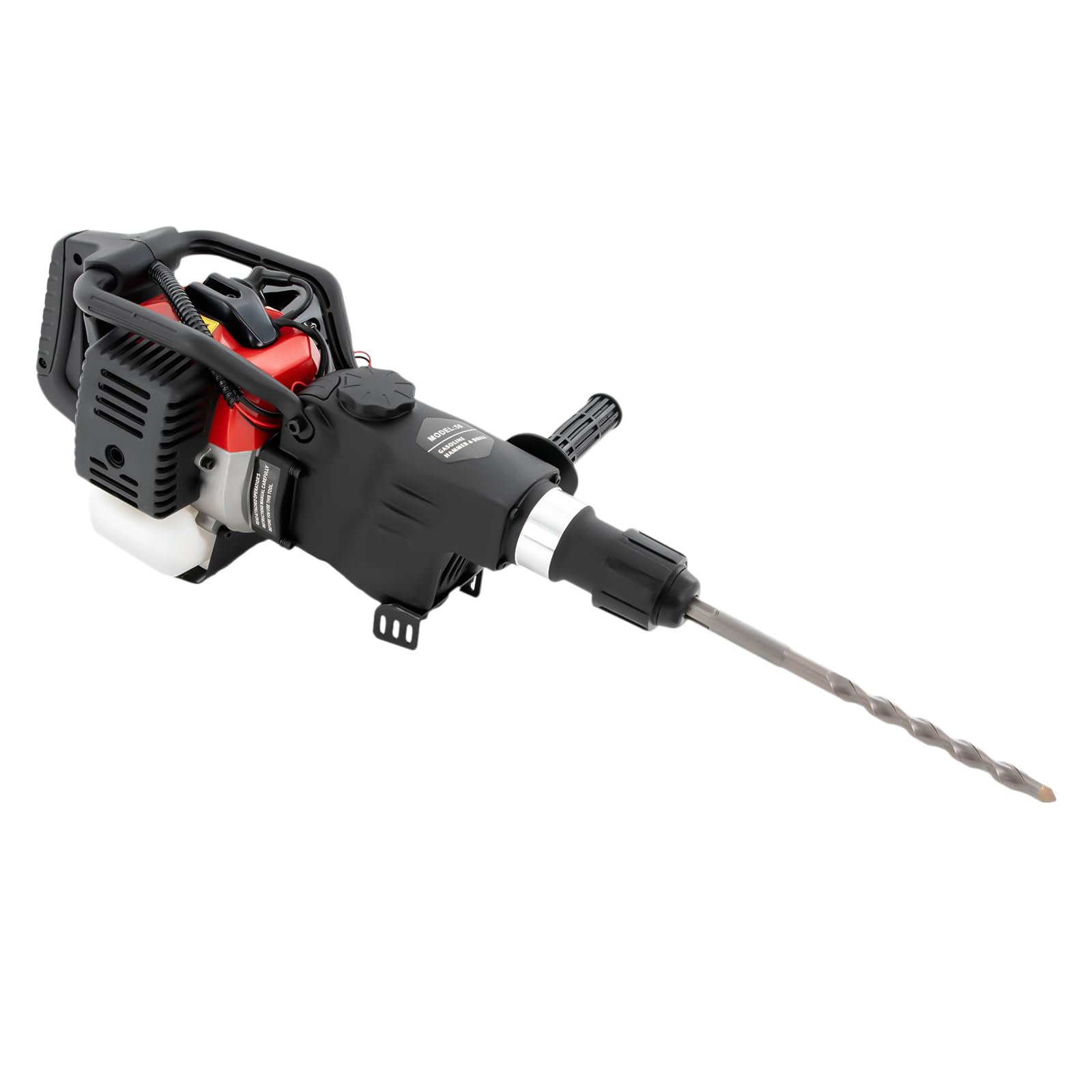 WooDerson 2-suwowy młot wyburzeniowy, benzynowy, 1000 W, z zestawem wierteł, 33 CC 30J, wielofunkcyjny młot udarowy 4 w 1, profesjonalny zestaw (młotkowanie, slotting, wiercenie, kruszenie)