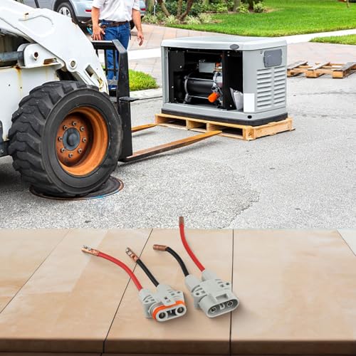 Enchufe de alta corriente CA 1200V con cable de 16 mm² para parking 8
