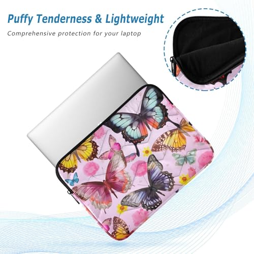 Funda Elegante para Laptop Mariposa 13-14 Pulgadas miniatura 5