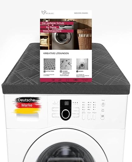 Antivibrationsmatte 60x60cm - Endlich Ruhe Vor Waschmaschinen-Lärm