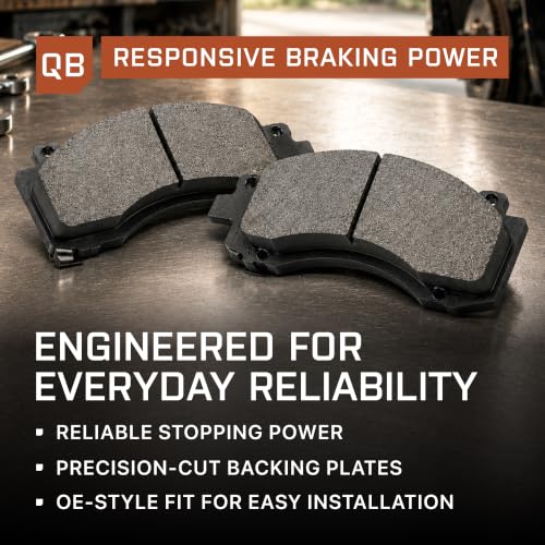 Image of QUALITY-BUILT Front Brake Pads for 06-20 Chevrolet, BP1363 Semi-Met