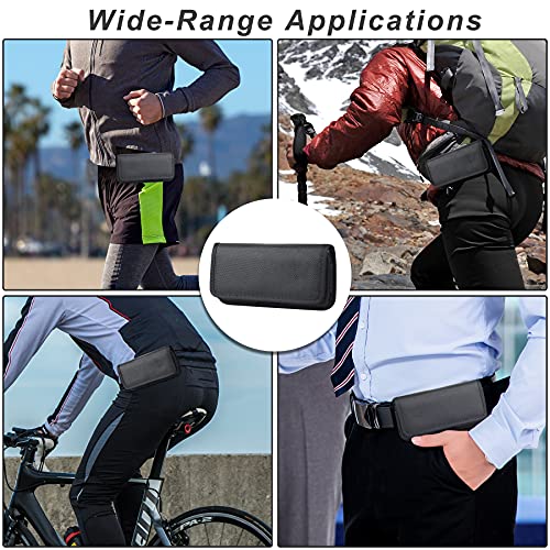 Onefeel Cell Phone Holster For Iphone 16 15 14 13 12 11 Pro Max,Xr/Xs,Samsung Galaxy S24 S23 Ultra S22 Belt Case Has Velcro Closure Horizontal Carrying Phone Pouch Belt Bag Fits Motolola/Google/Lg  thumb #5