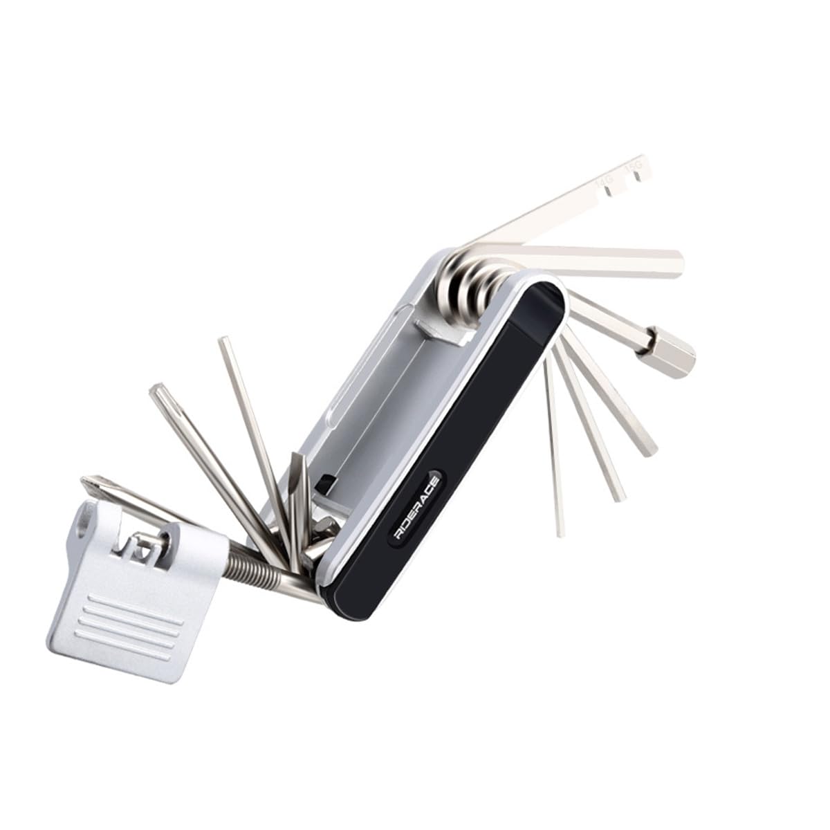 HOUSON 13-in-1 Bicycle Multi-Tool – Compact Chrome Vanadium Steel Repair Kit with Chain Tool