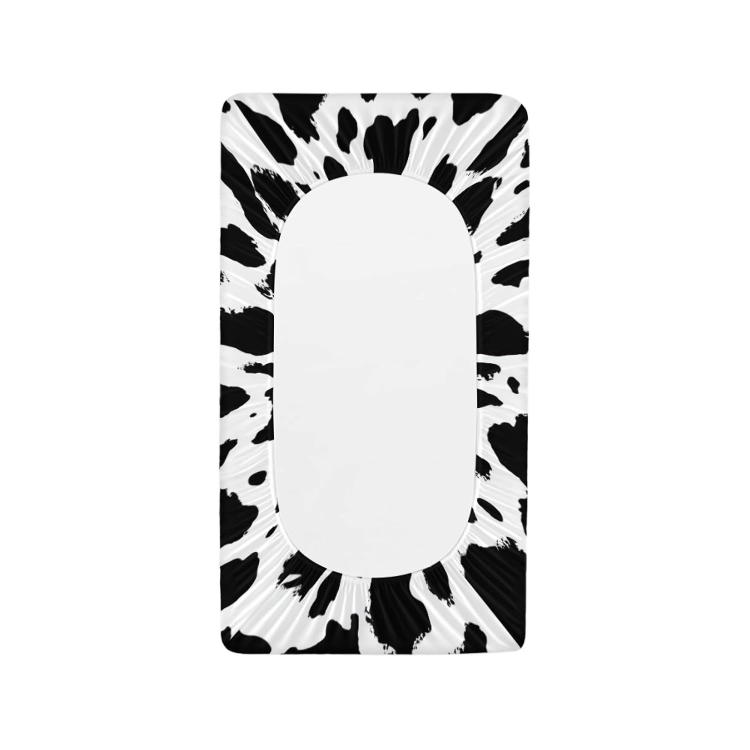 Cow Print Diaper Changing Pad Covers for Baby Boys Girl Super Soft Changing Mat Cover Infant Newborn Changing Table Sheet Fitted 32”x16” Changing Pad Covers