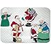 Woodworking Project Paper Plan to Build Santa with Mrs Claus Intarsia