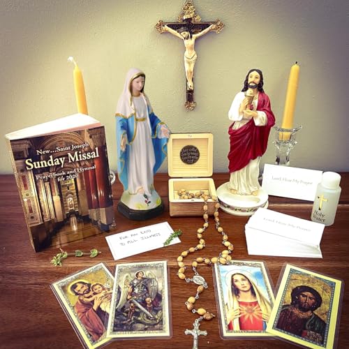 Estatua Virgen María DreamsEden 12 Pulgadas miniatura 2