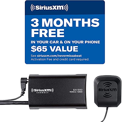 image for SiriusXM SXV300v1 Connect Vehicle Tuner Kit and Voxx ACAM4 Backup Came