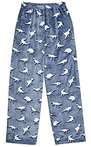 iscream Big Boys Fun Print Silky Soft Plush Fleece Pants - Best Buddies Collection