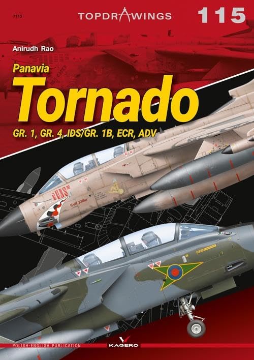 Panavia Tornado: GR. 1, GR. 4, IDS/GR. 1B, ECR, ADV (TopDrawings)