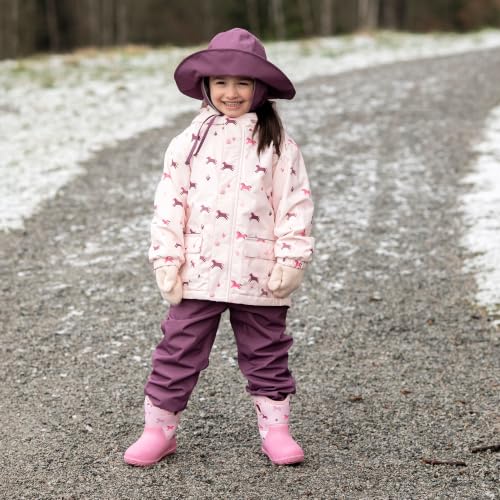 Image of JAN & JUL Waterproof Fleece Lined Rain Jacket, Raincoat for Toddlers and Kids