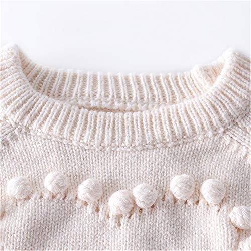 Newborn Baby Girl Sweater Romper Heart Long Sleeve Knitted Bodysuit Fall Winter Clothes Valentines Outfits3