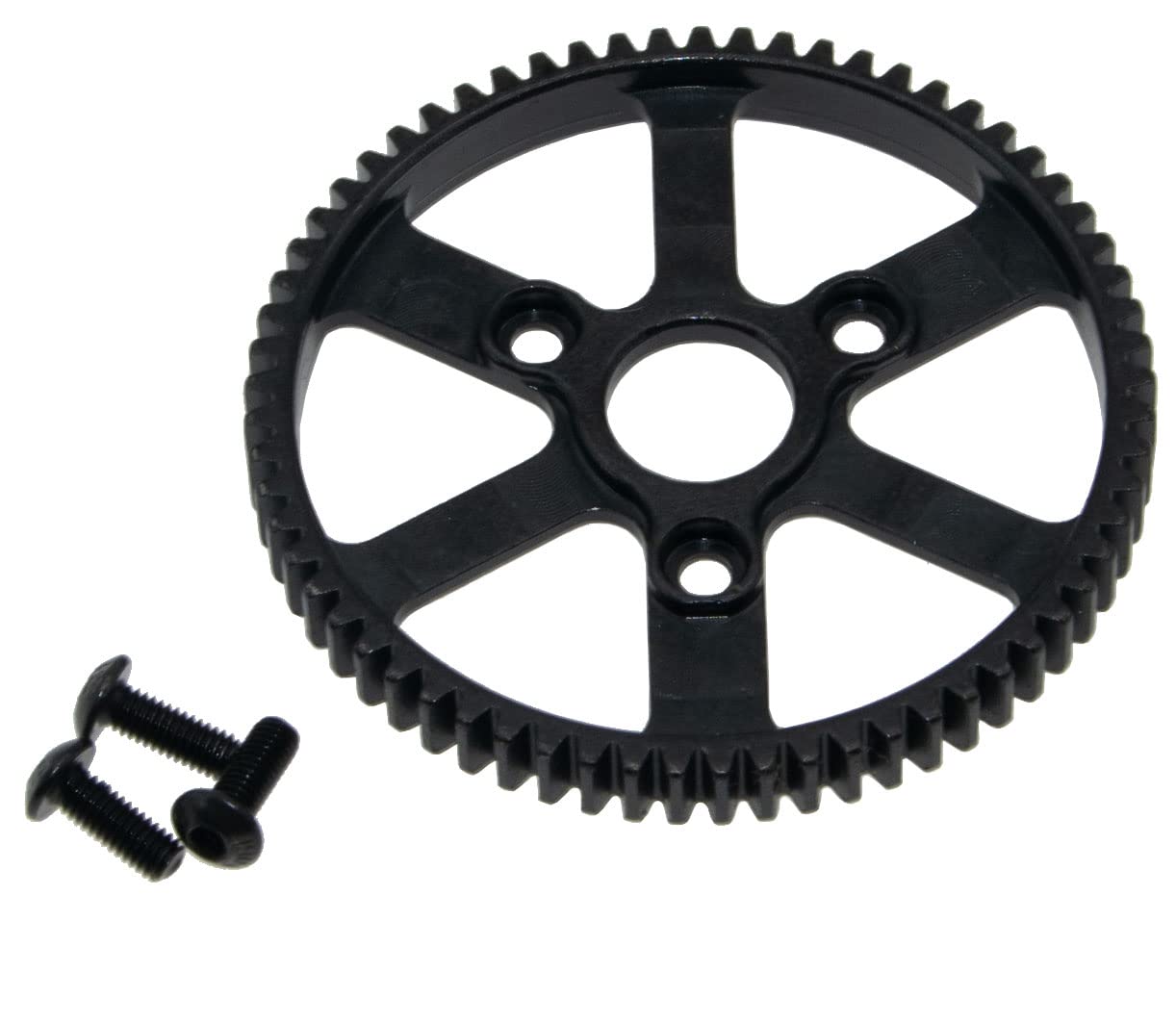 Spur Main Gear for Traxxas Summit E-REVO E-Maxx 3960 Hard Steel 0.8M 32P Steel Gear RC Car Upgrades Parts(65T)