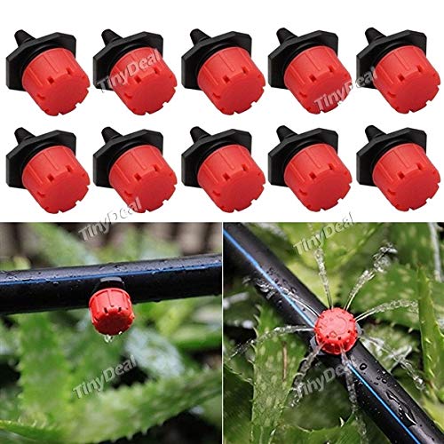 Siddhi Adjustable Irrigation Drippers (Pack of 50) Sprinklers Adjustable Emitters Stake Water Dripper 360 Degree Adjustable Irrigation Sprinklers Drip Watering System (B08B3PRQ34) Amazon Price History, Amazon Price Tracker