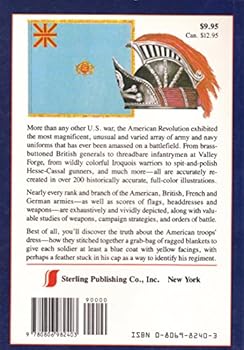 Paperback Uniforms of the American Revolution Book