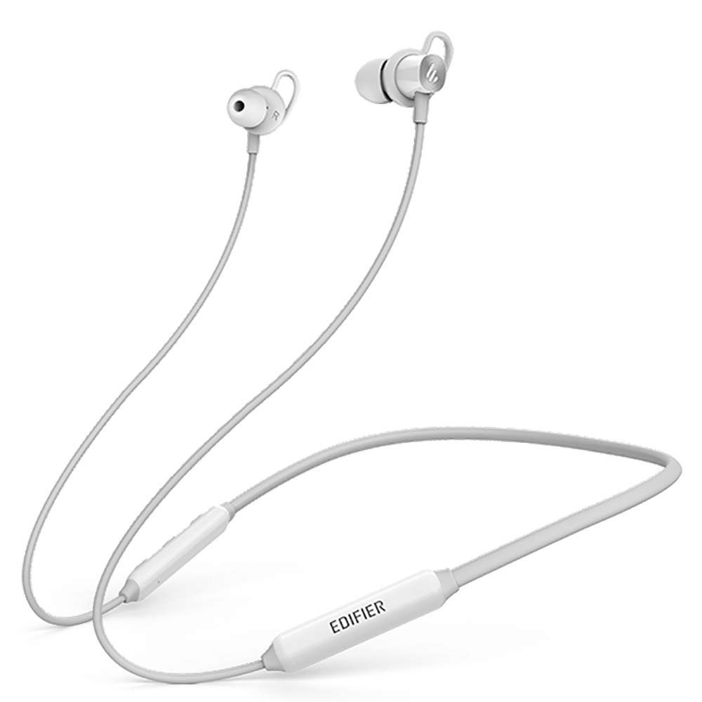 EdifierNeckband Wireless Sports Headphones White W200Bt Wt, 81 04058, Medium