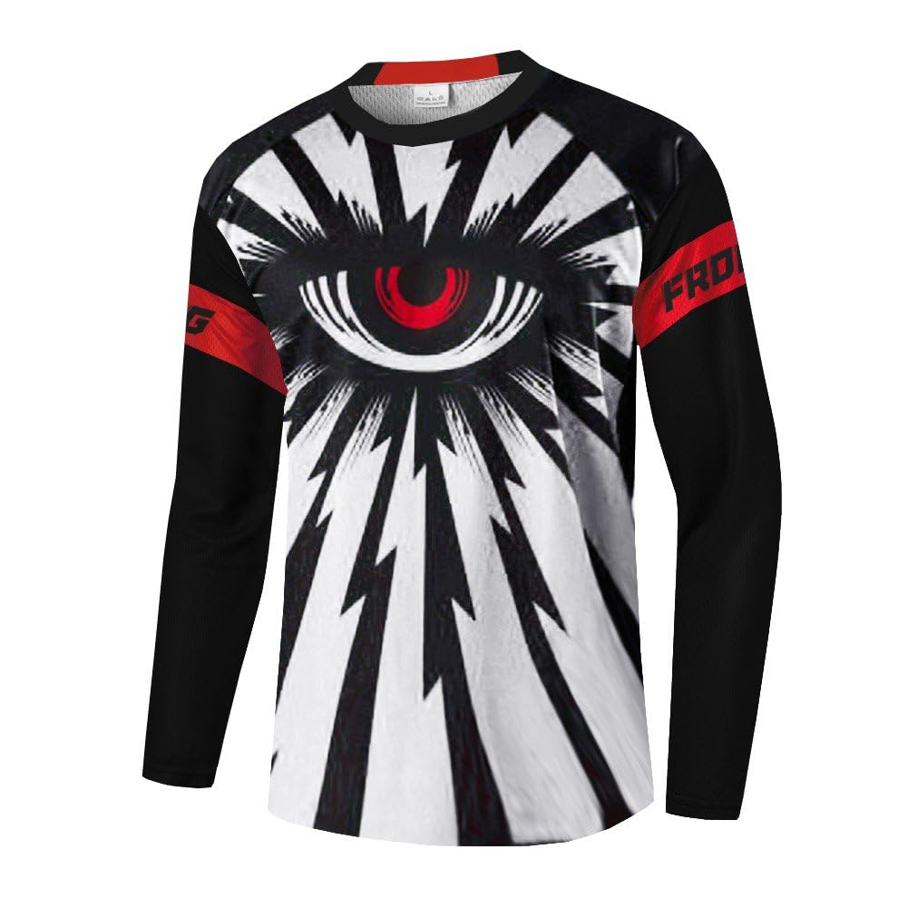 UGLY FROG Damen Mountainbike MTB Top Atmungsaktiv Bequem Wei
