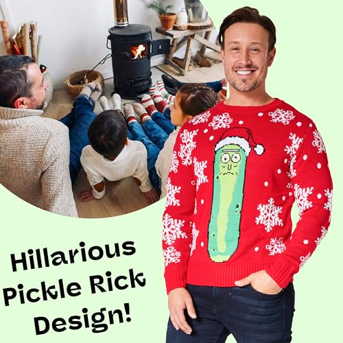 RICK AND MORTY Christmas Jumper - Image 3