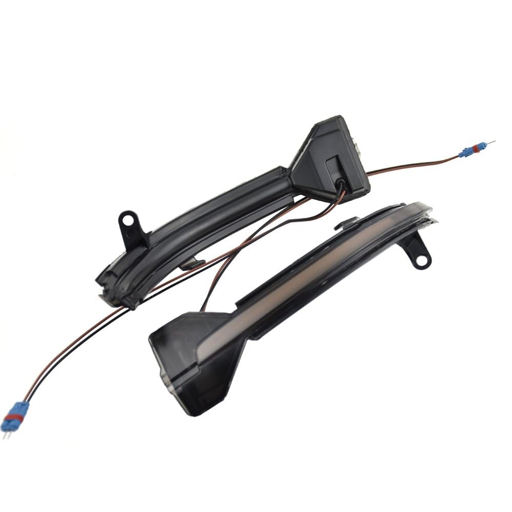 SYLTER Intermitentes AutomóViles Luz Señal Giro Dinámica para BMW 5 6 7 Series F10 F11 F07 F06 F12 F13 F01 2 Uds Indicador Intermitente Espejo Retrovisor Lateral Coche Intermitente Espejo Lateral