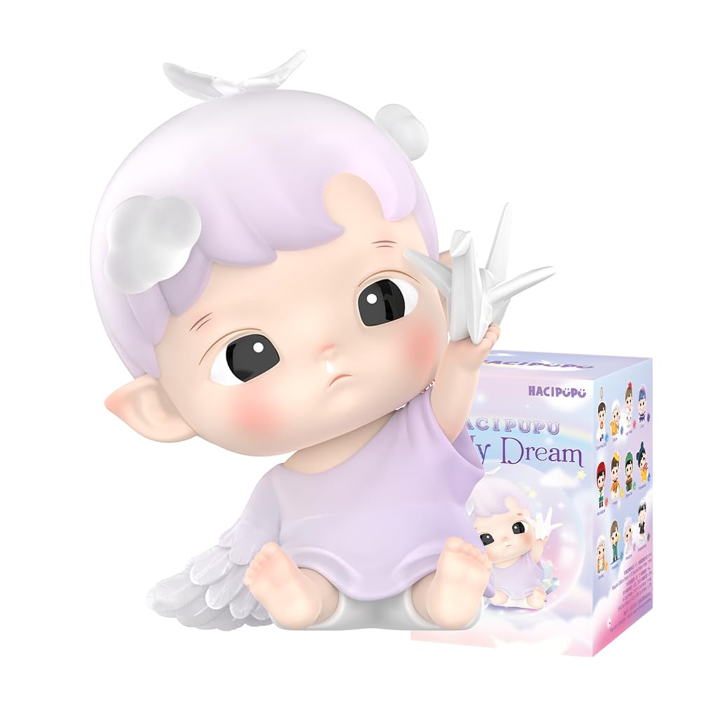 POP MART HACIPUPU In My Dream Series Figures 1Box 2.5 inches Articulated Character Premium Design gifts for women Fan-Favorite blind box Collectible Toy Art Toy Action Figure