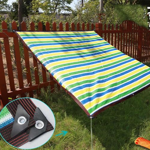 Malla de protección solar para pérgola jardín y perrera transpirable de 4 x 5 metros 6