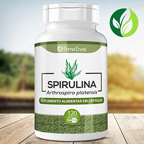 SPIRULINA 500MG 120CPS PRIME ERVAS